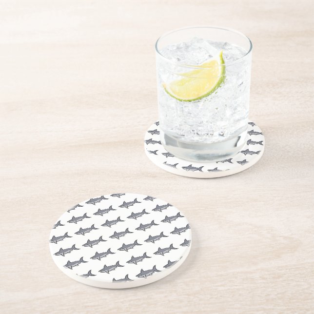Porta-copos Tubarões (Lateral)