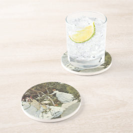 Porta-copos Um moinho de vento em Zaandam Claude Monet