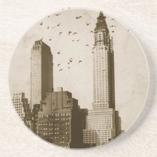 Porta-copos Um rebanho do voo dos pássaros