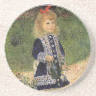 Porta-copos Uma Menina com Regador por Pierre Renoir