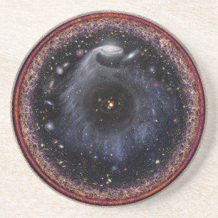 Porta-copos Universo Radial Logarítmico