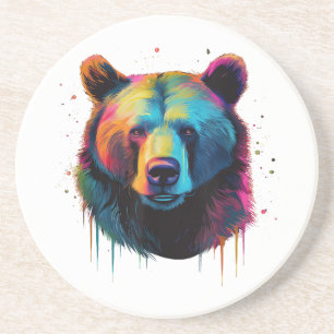 Porta-copos Urso Grizzly Aproxima Urso Cinza Grande Pop