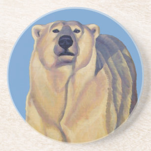 Porta-copos Urso Polar Portas copos Urso-Arte Selvagem Porta c