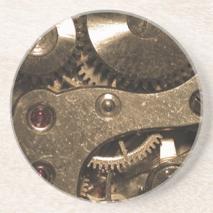 Porta-copos Ursos de Relógio de Metal Steampunk