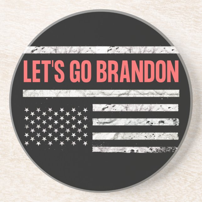 Porta-copos Vamos Go Brandon (Frente)