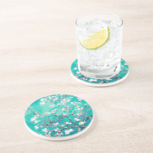 Porta-copos Van Gogh Almond Blossoms Turquoise