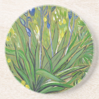 Porta-copos Van Gogh art Irises, reprodução acrílica