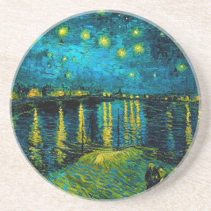 Porta-copos Van Gogh Starry Night Over the Rhône