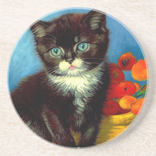 Porta-copos Van Gogh Tuxedo Cat