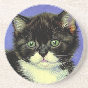 Porta-copos Van Gogh Tuxedo Kitten