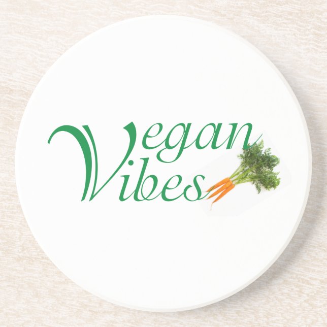Porta-copos Vegan vibes (Frente)