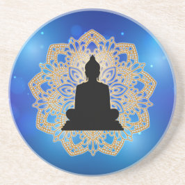 Porta-copos Vesak Day Buddha e Mandala Vaisakha Purnima