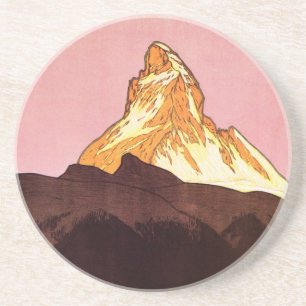 Porta-copos Viagem Antiga, Montanha Matterhorn, Suíça