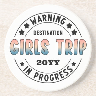 Porta-copos Viagem Personalizada de Meninas em Andamento Gradi