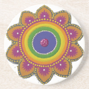 Porta-copos Vibrant Rangoli