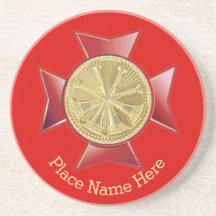 Vice-Chefe Dourado Medalhão de Bombeiros