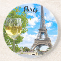 Vidro de espuma em torre Eiffel