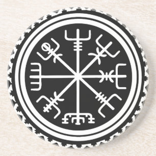 Porta-copos Viking Vegvisir Compass Náutico