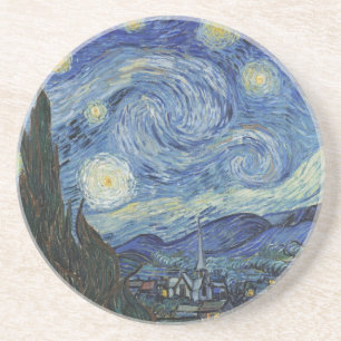 Porta-copos Vincent van Gogh   A Noite Estrelada, junho de 188
