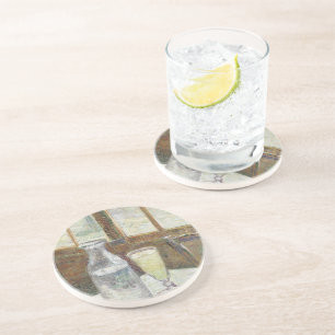 Porta-copos Vincent van Gogh Absinthe, famoso quadro