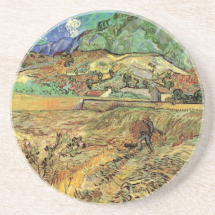 Porta-copos Vincent van Gogh - Campo de Trigo Cercado com Camp