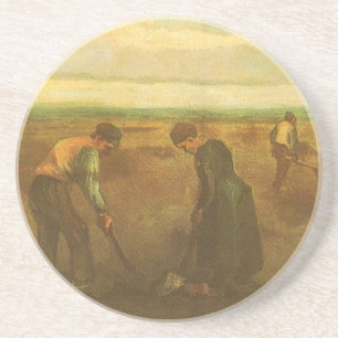 Porta-copos Vincent van Gogh - Camponeses Plantando Batatas