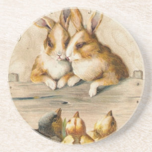 Porta-copos Vintage Animais Lindos Páscoa