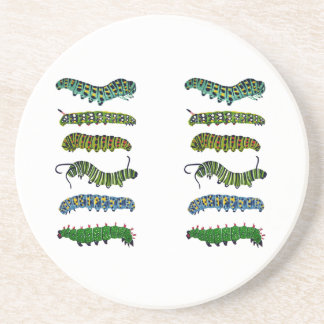 Porta-copos Vintage Caterpillar Illustration Mug 