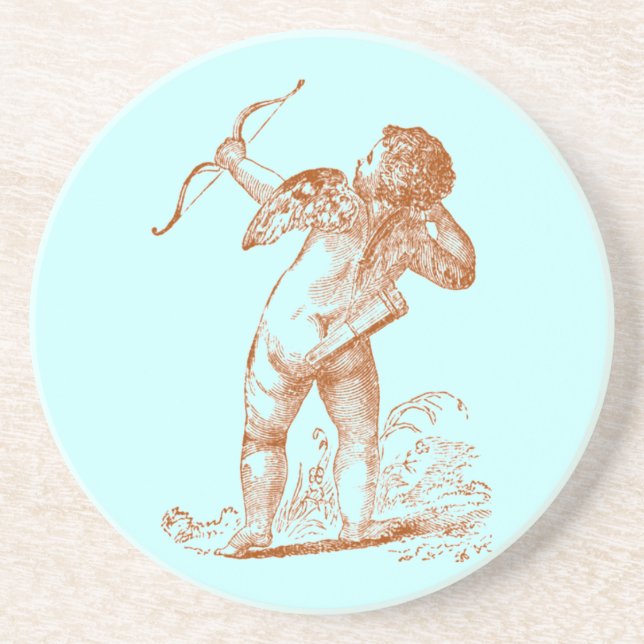 Porta-copos Vintage Cupid (Frente)