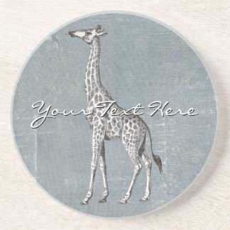 Porta-copos Vintage Giraffe