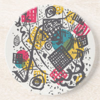 Vintage Kandinsky Kleine Welten V Bauhaus Abstrato
