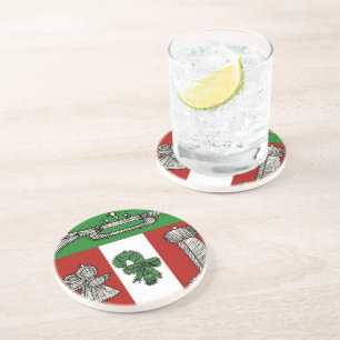 Porta-copos Vintage Ornaments