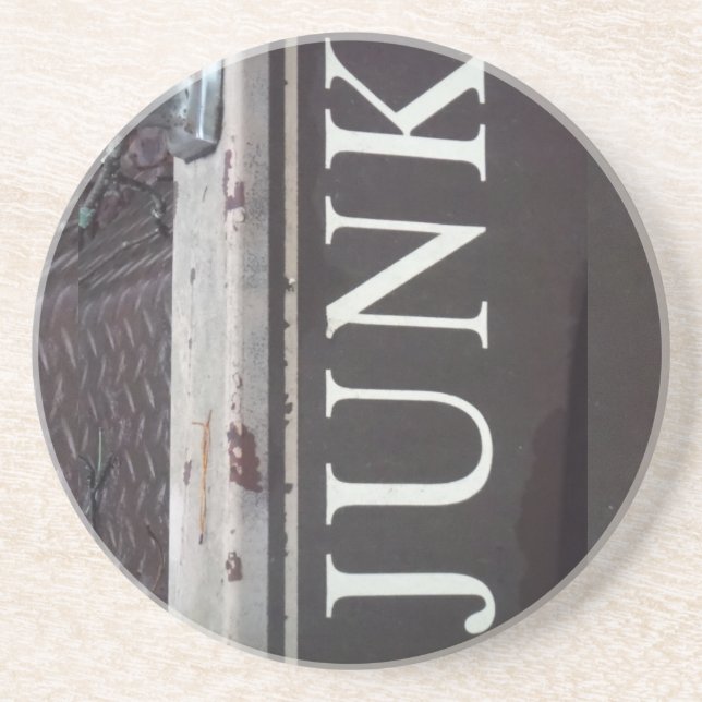 Porta-copos Vintage Tow Truck JUNK SGN (Frente)