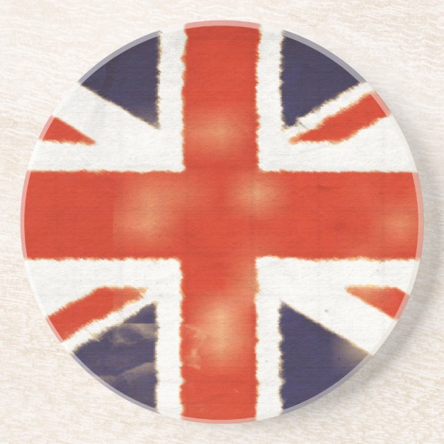 Porta copos Vintage Union Jack (Frente)