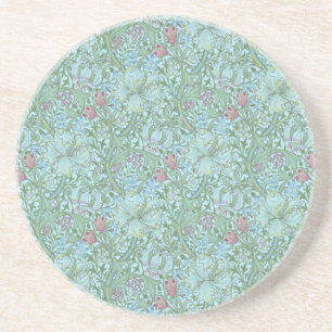 Porta-copos Vintage William Morris Ouro Lily