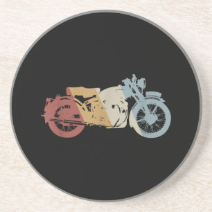 Porta-copos Vintagem do Estilo de Retro de Motocicleta