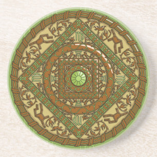 Porta copos Virgo Mandala