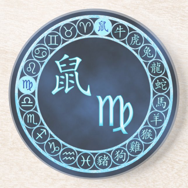 Porta-copos Virgo/Rato (Frente)