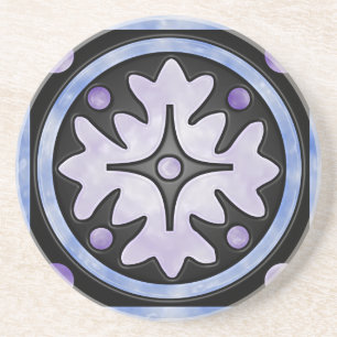 Porta-copos Vitral nublado