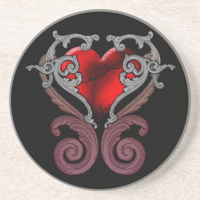 Porta-copos Você Tem Meu Coração (Vermelho) (Frente)