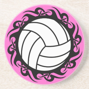 Porta-copos voleibol tribal