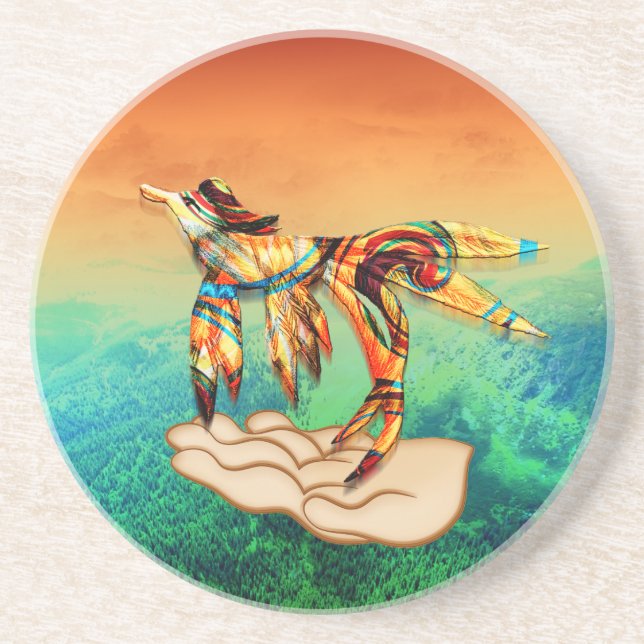 Porta-copos Voo (Frente)