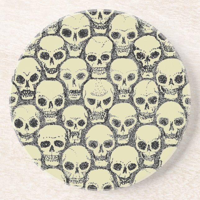 Porta-copos Wall o' Skulls (Frente)