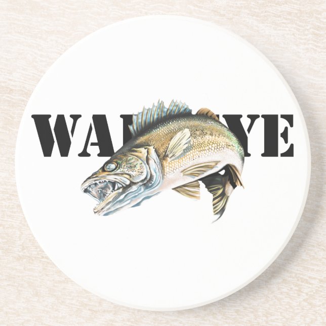 Porta-copos Walleye (Frente)