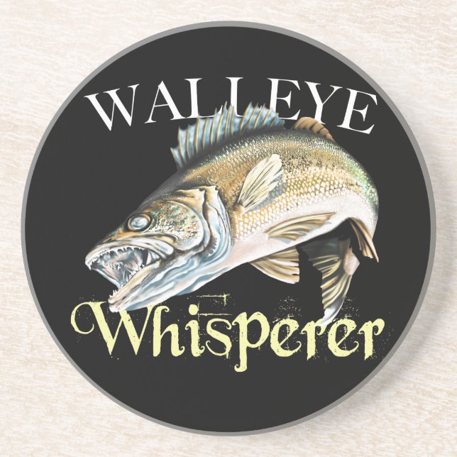 Porta-copos Walleye Whisperer (Frente)