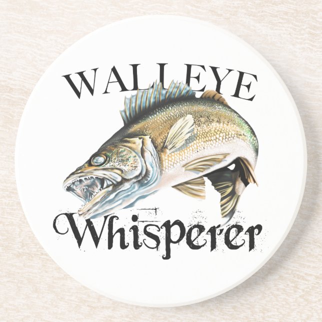 Porta-copos Walleye Whisperer (Frente)