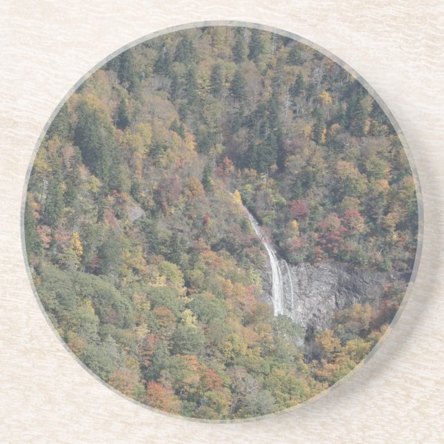 Porta-copos Waterfall in the Blue Ridge Mountains in Fall (Frente)