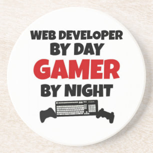 Porta-copos Web Developer by Day Gamer by Night