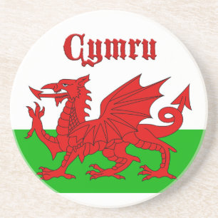 Porta-copos Welsh Flag Cymru