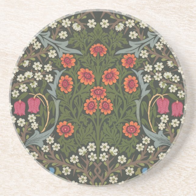 Porta-copos William Morris Blackthorn Garden Flower Classic (Frente)